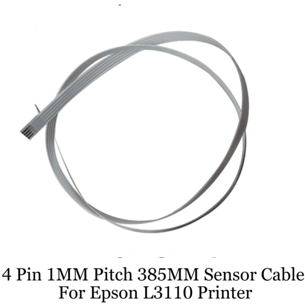 4 Pin 1MM Pitch 385MM Sensor Cable For Epson L3110 Printer