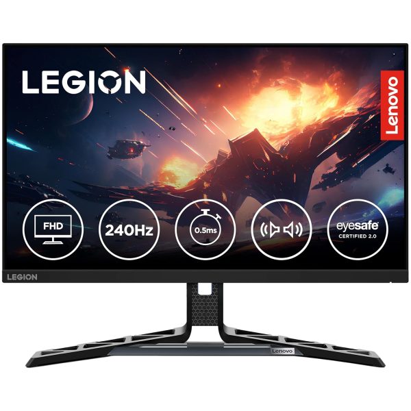 Lenovo Legion R25f-30, 25 Inch FullHD 240Hz Gaming Monitor,
