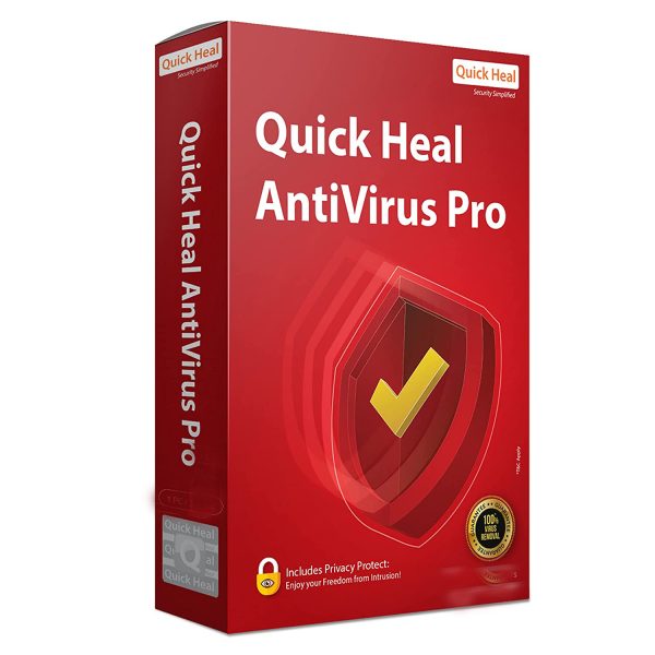 Quick Heal Pro Antivirus 3 users 1 Year