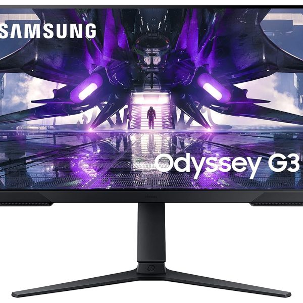 Samsung Odyssey G3 Gaming Monitor (LS24AG320), 165 Hz, 60cm (24 inches), FHD 1920 X 1080, AMD Freesync, Bezel Less, Eye-Saver