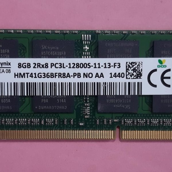 SKhynix 8GB DDR3 Laptop RAM , 8GB 2Rx8 PC3L-12800S-11-13-F3