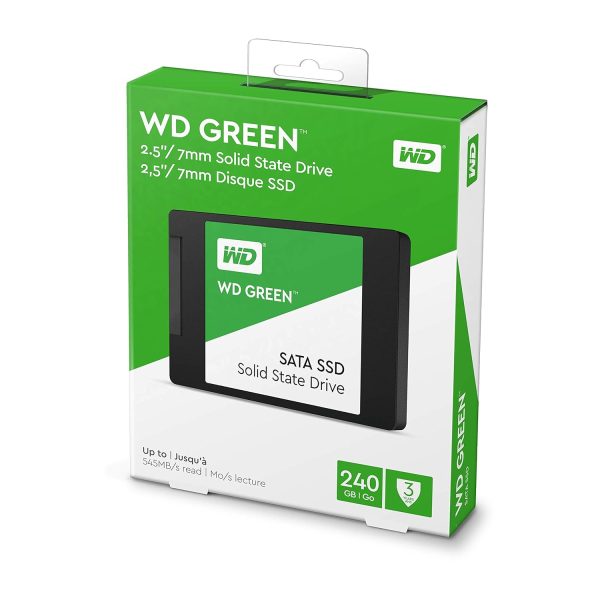 Western Digital WD Green SATA SSD  240GB SATA III 2.5 inch Internal SSD